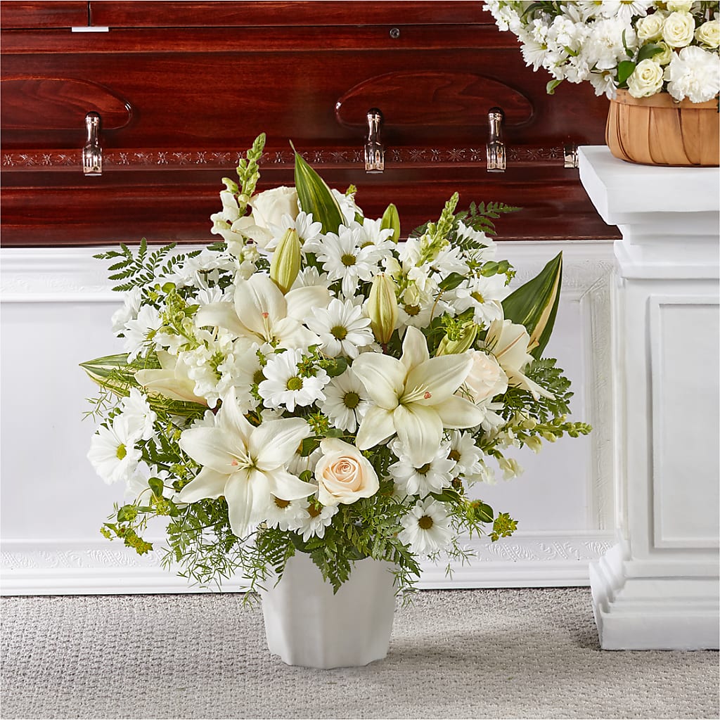 Thoughts of Tranquility Floor Basket – Wildflowers, Louisville KY