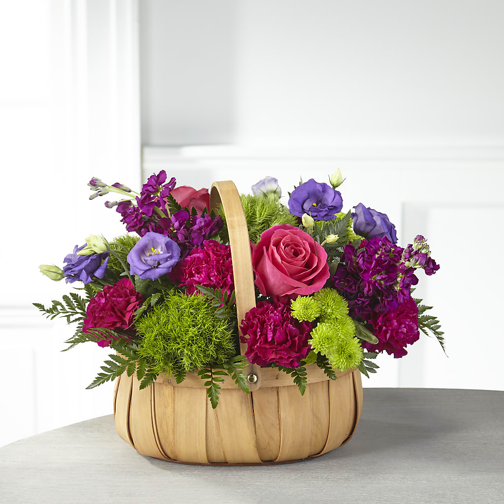 Serene Sanctuary Basket – Wildflowers, Louisville KY