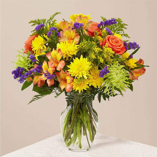 Marmalade Skies Bouquet –  Wildflowers, Louisville KY