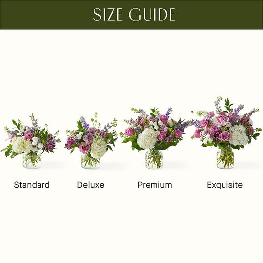 Violet Caress Bouquet –  Wildflowers, Louisville KY