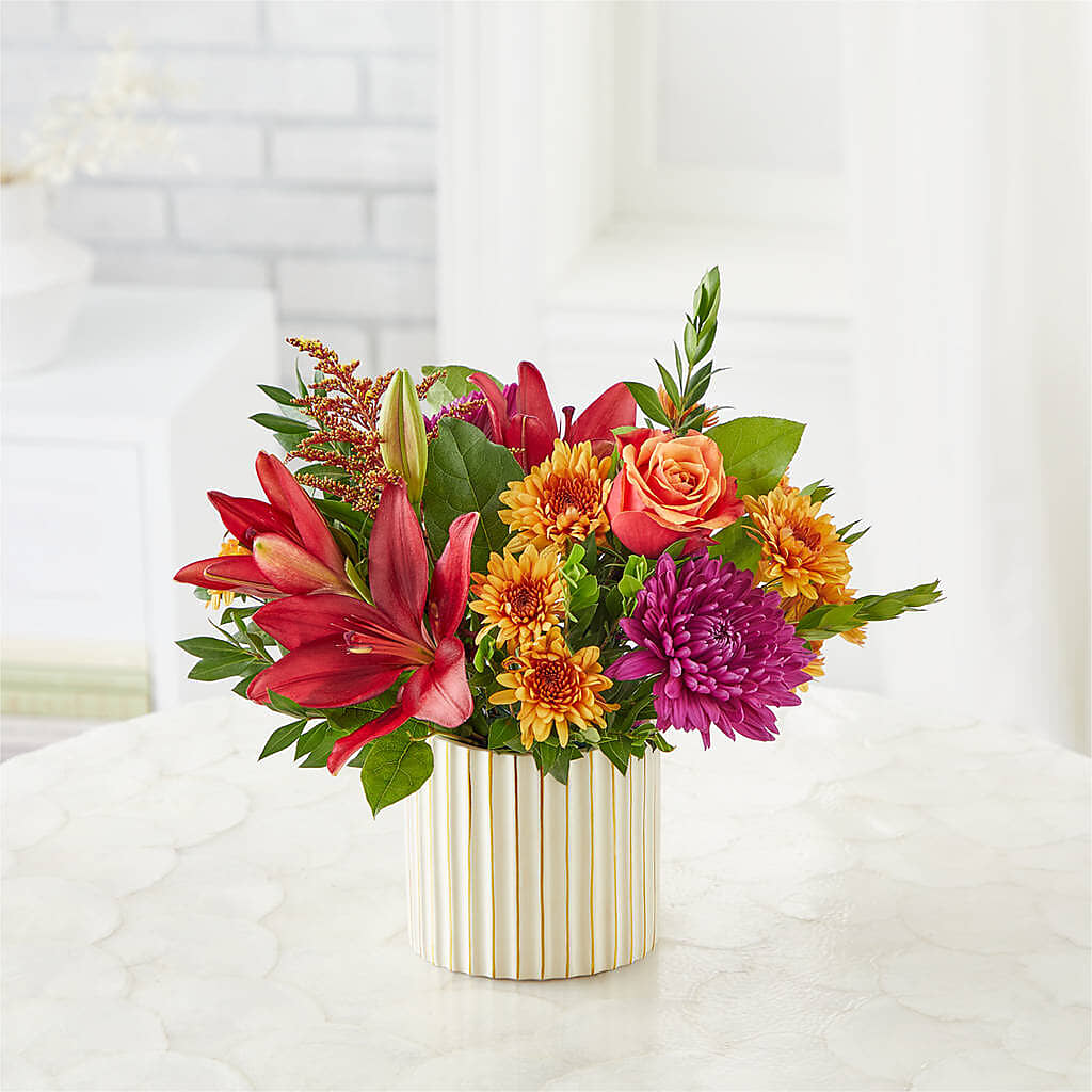 Burgundy Landscape Bouquet –  Wildflowers, Louisville KY