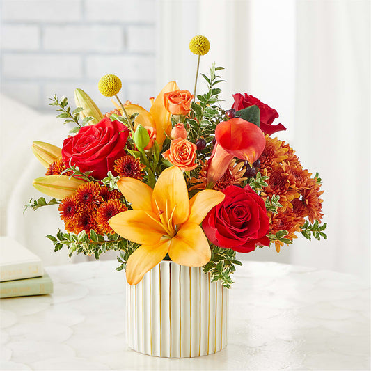 Scarlet Skies Bouquet –  Wildflowers, Louisville KY