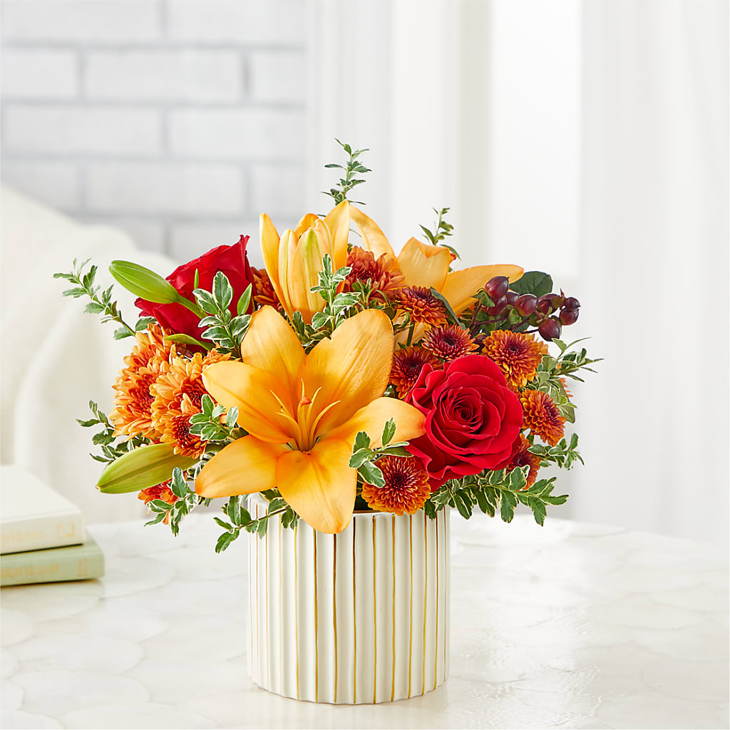 Scarlet Skies Bouquet –  Wildflowers, Louisville KY