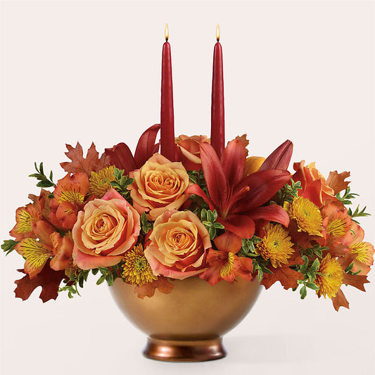 Harvest Table Centerpiece –  Wildflowers, Louisville KY