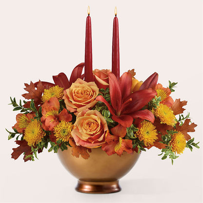 Harvest Table Centerpiece –  Wildflowers, Louisville KY