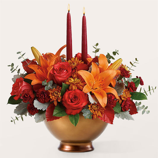 Fruits of Fall Centerpiece –  Wildflowers, Louisville KY