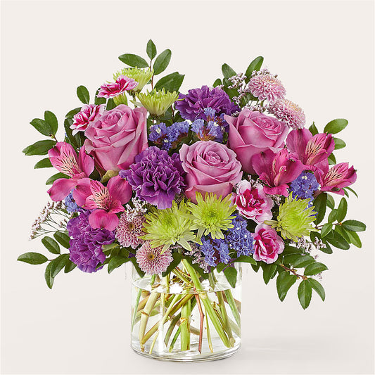 Glass Half Full Bouquet –  Wildflowers, Louisville KY