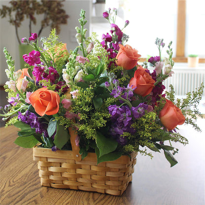 Garden of Life Basket –  Wildflowers, Louisville KY