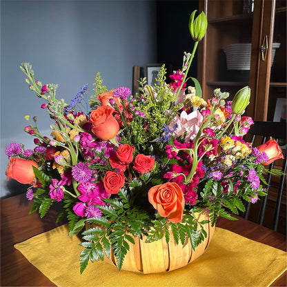 Garden of Life Basket –  Wildflowers, Louisville KY