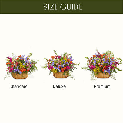 Garden of Life Basket –  Wildflowers, Louisville KY