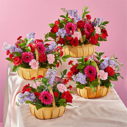 Pink Picnic Basket –  Wildflowers, Louisville KY