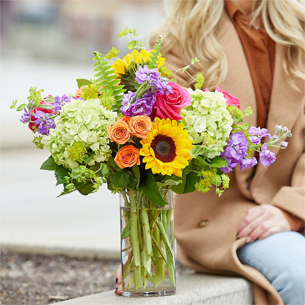 Vibrant Greetings Bouquet –  Wildflowers, Louisville KY